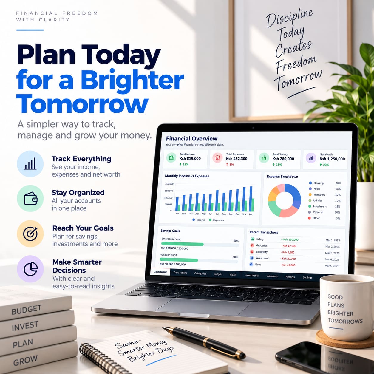 Monthly Budget Planner preview 5